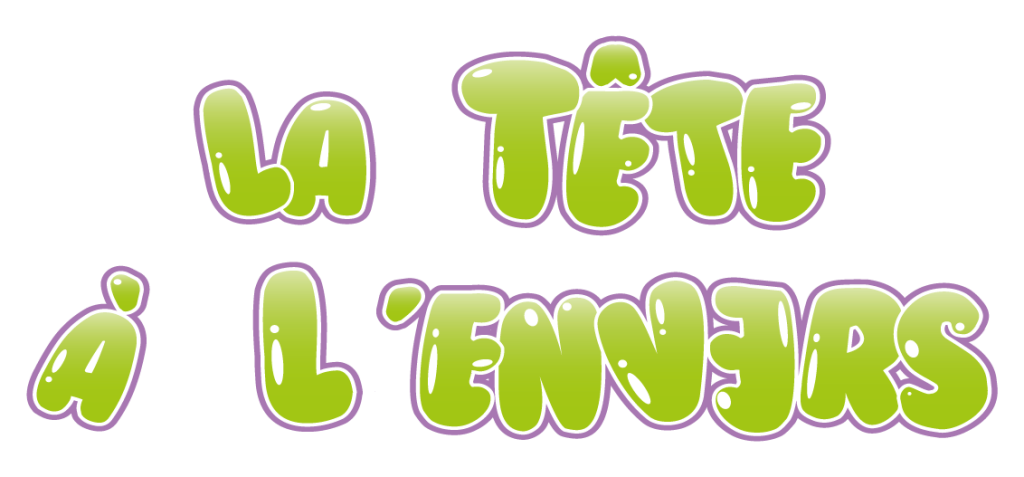 Logo carré, La tête à l’envers, salle de jeux à Saint-Jean-de-Monts en Vendée